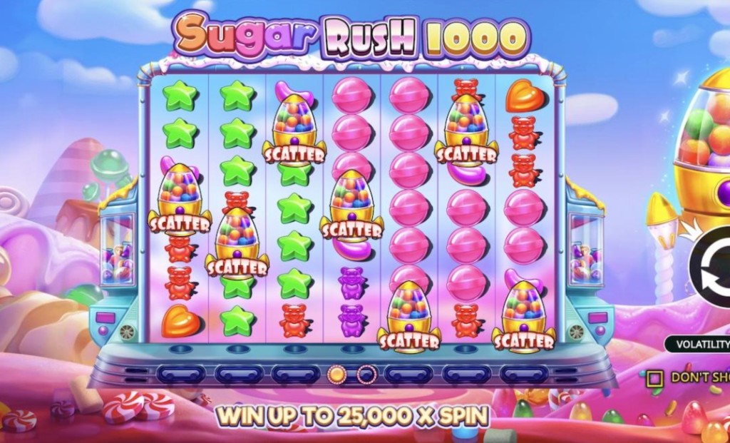 Слот Sugar Rush 1000: сладкая сетка и каскадные выигрыши